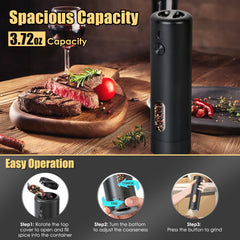 1Pc Electric Pepper Grinder